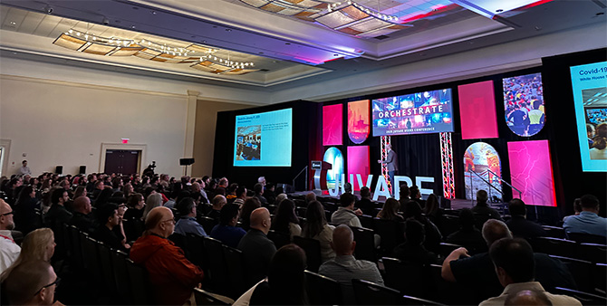Juvare Elevate audience.